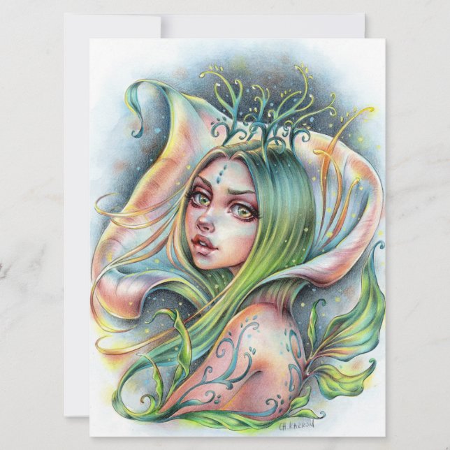 Fleur Fleur Fée Fée Princess Art Card (Devant)