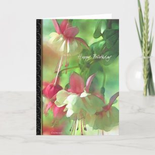 Fleur Fleur Fleur fleurie Carte d'anniversaire