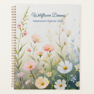 Fleur Fleur sauvage Meadow avec florale Pastel