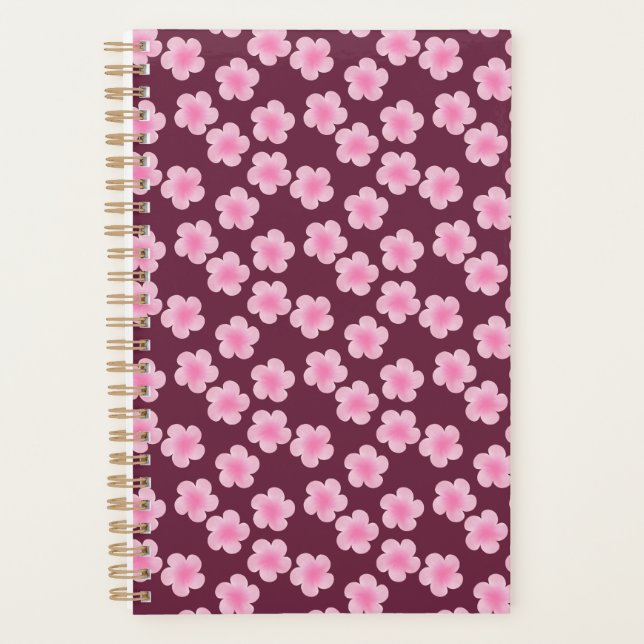 Fleur Frangipani rose Motif sans couture (Devant)