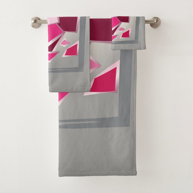 Fleur fuchsia Abstraite (En situation)