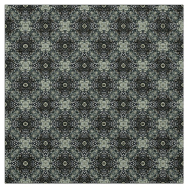 Fleur Glitch2 Tissu de rembourrage détaillé (Échantillon)