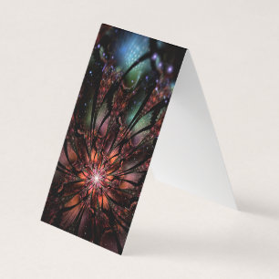 Fleur imaginaire fractale douce et tendresse