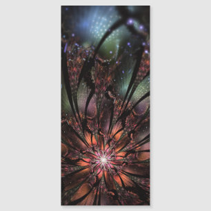 Fleur imaginaire fractale douce et tendresse