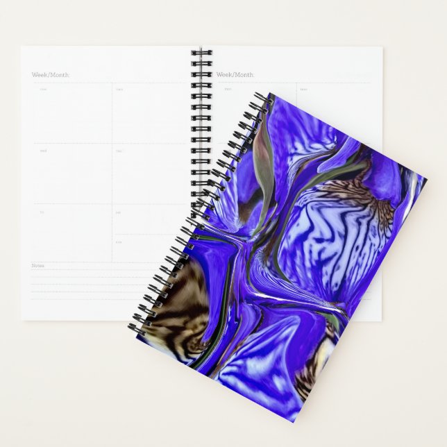 Fleur Iris Violet (Devant avec enveloppe)