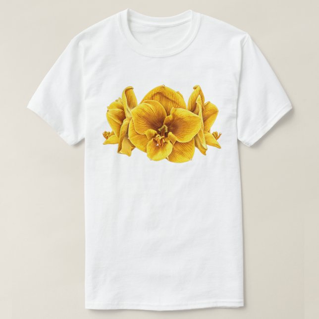 Fleur jaune soleil - T-shirt (Design devant)