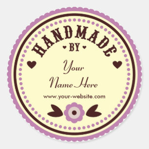 Fleur Lilac Faite À La Main Par Stickers Personnal