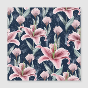 Fleur Lilly Rose Motif sans couture.