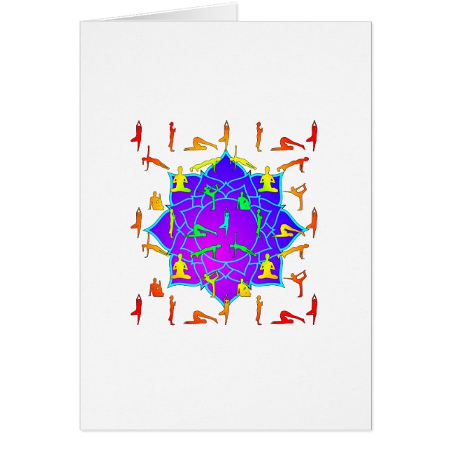 Fleur Lotus Avec Poireaux De Yoga (Devant)