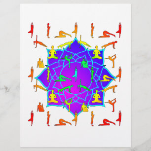 Fleur Lotus Avec Poireaux De Yoga