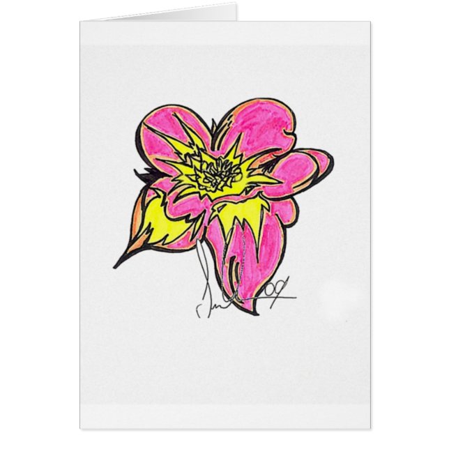 Fleur lumineuse (Devant)