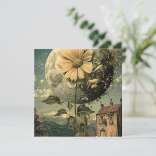 Fleur Lune et charme Vintage
