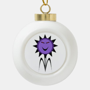 Fleur maléfique Kawaii Goth Ornement Halloween