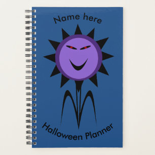 Fleur mall Kawaii Goth Halloween Planner personnal