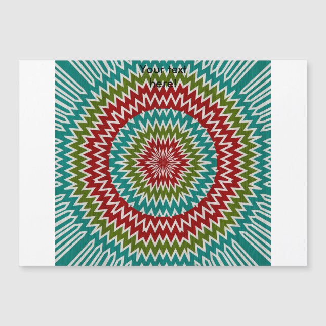 Fleur mandalaic hypnotique (Devant)