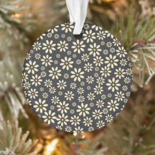 Fleur marguerite esthétique jaune blanc décoratif