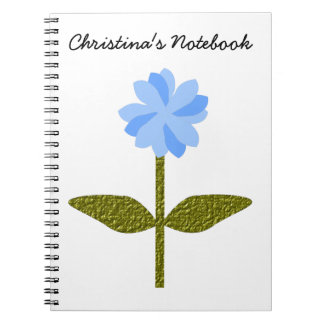 Fleur marguerite Joli Carnet Personnalisable