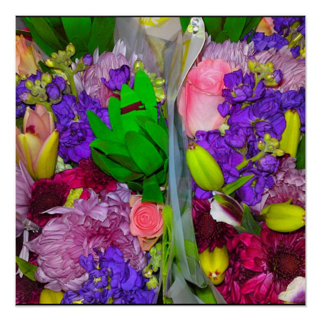 Fleur Mix 9 Poster parfait (Devant)
