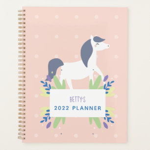 Fleur moderne amoureux de cheval pastel personnali