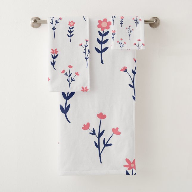 Fleur Motif Printemps Floral (En situation)