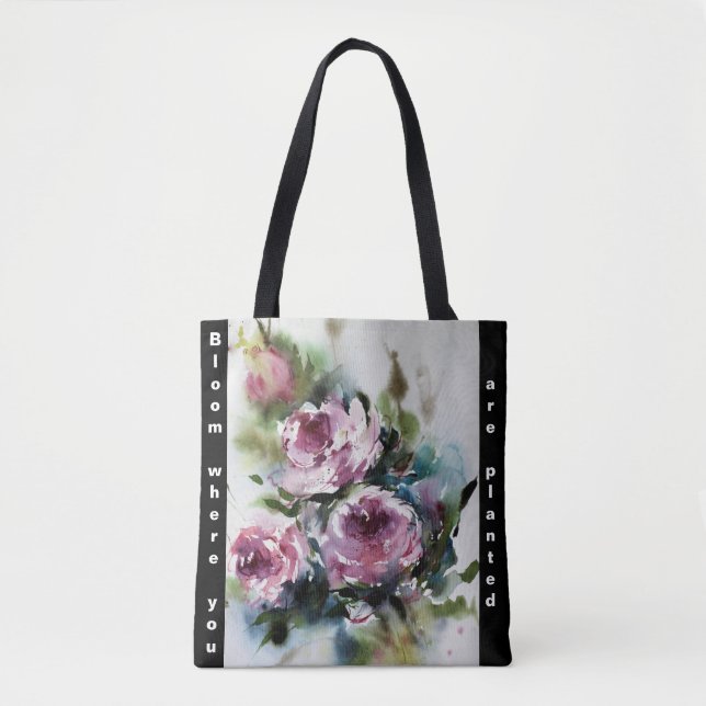 Fleur où on plante le Sac fourre-tout (Devant)