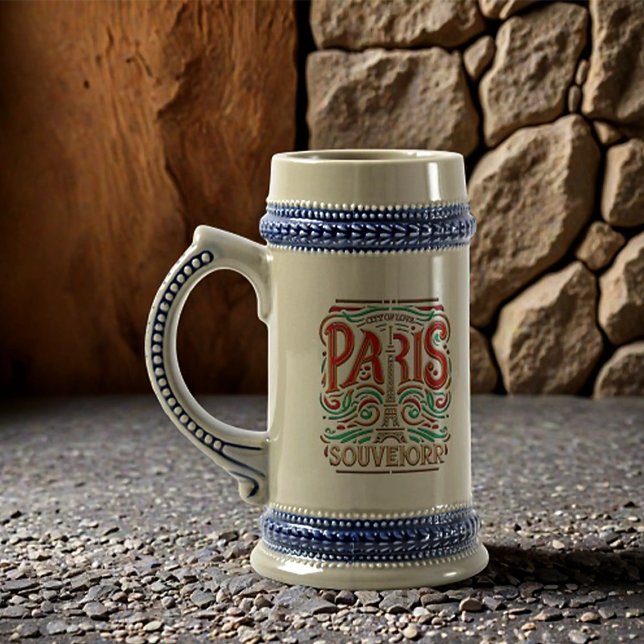Fleur Parisienne Love Symphony Stein Mug (Créateur téléchargé)
