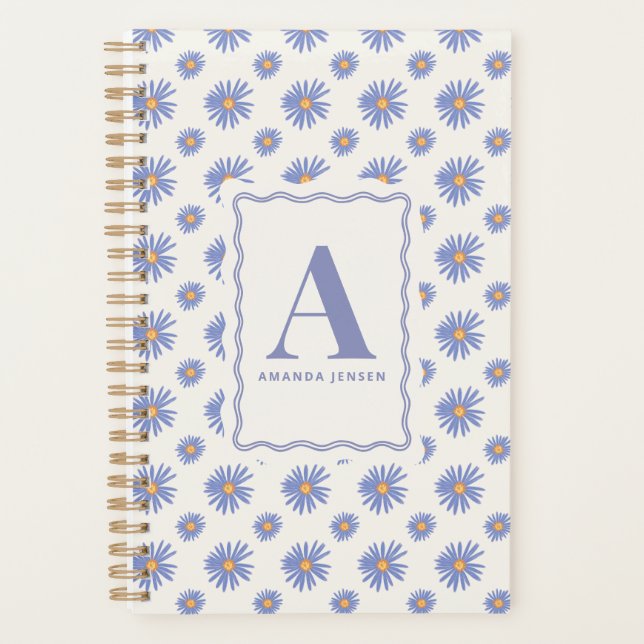 Fleur personnalisée Aster Wildflower  (Devant)