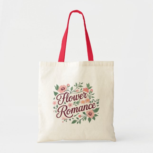 Fleur Romance Sac fourre-tout Floral (Devant)
