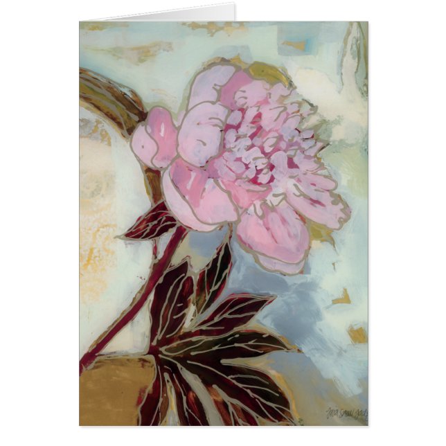 Fleur rose de pivoine (Devant)