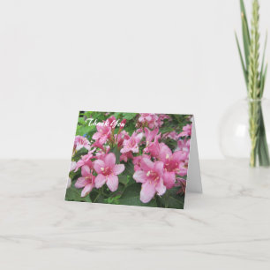 Fleur rose Merci