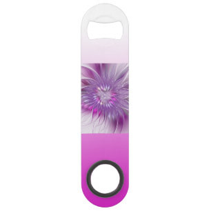 Fleur Rose Violet Passion Abstrait Art Fractal