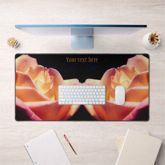 Fleur Rosebud Jaune Tinté Personnalisée