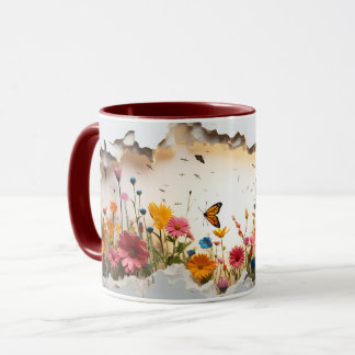 fleur sauvage 3D Wonderland Ceramic Coffee Mug ☕