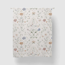 Fleur sauvage à l'aquarelle pastel doux capricieux