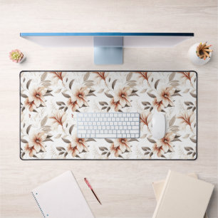 Fleur sauvage aquarelle rose marron