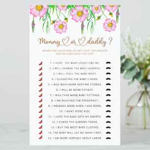 Fleur sauvage Baby In Bloom maman ou papa bébé jeu