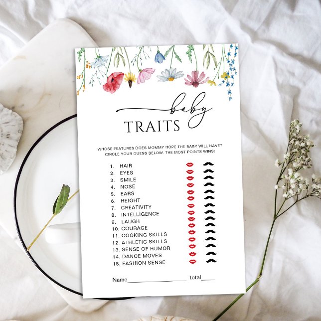 Fleur sauvage Baby Traits Jeu (Créateur téléchargé)