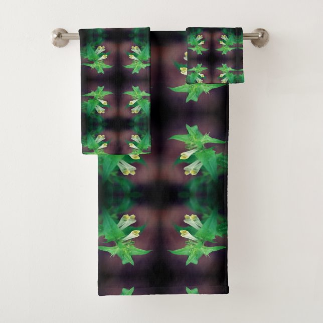 Fleur sauvage blanc minuscule gros plan Abstrait (En situation)