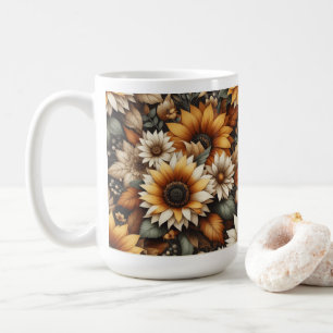 Fleur sauvage Botanical Design 🌷 tasse de café 15