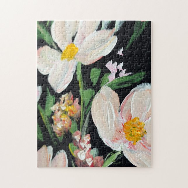 Fleur sauvage Closeup Fine Art Puzzle (Vertical)
