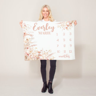 Fleur sauvage Couverture de jalon, Mois de la peti