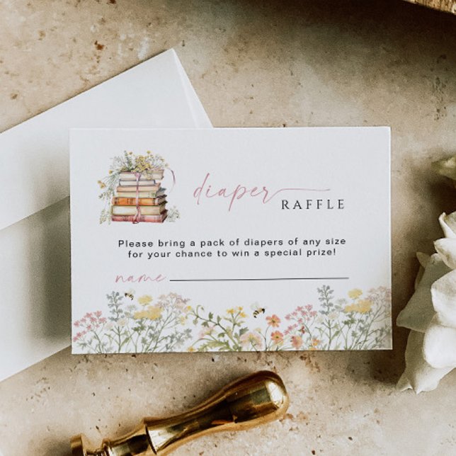 Fleur sauvage de la carte d'insertion de papier jo (Créateur téléchargé)