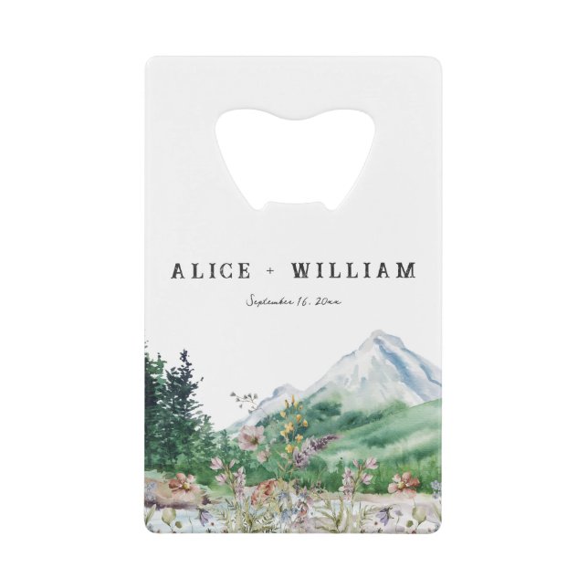 Fleur sauvage de montagne rustique | Mariage Bohèm (Devant)