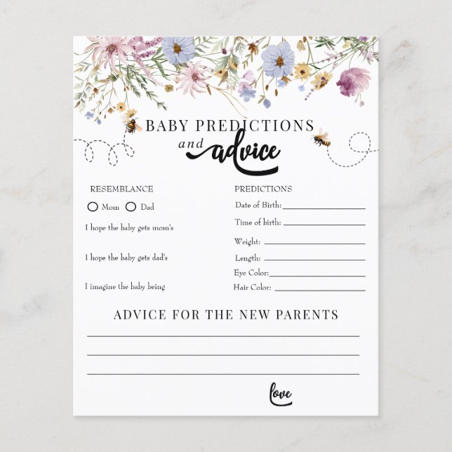 Fleur sauvage de printemps | Conseils de prédictio (Devant)