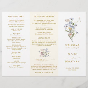 Fleur sauvage de printemps Meadow Gold Wedding Pro