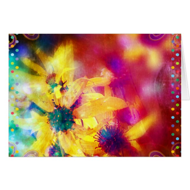 fleur sauvage d'été (Devant horizontal)