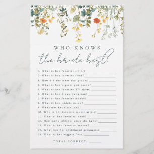 Fleur sauvage élégant qui connaît la mariée meille