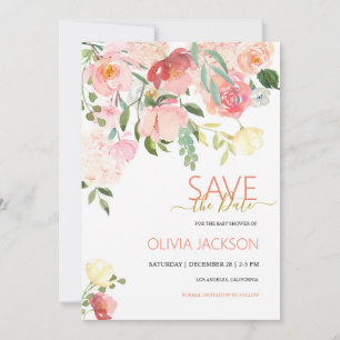 Fleur sauvage Enregistrer La Carte Date