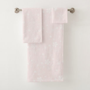 Fleur sauvage Été Doux rose pâle Motif