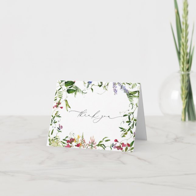 Fleur sauvage Merci (Devant)